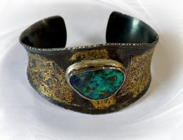 Anticlastic Iron Bangle